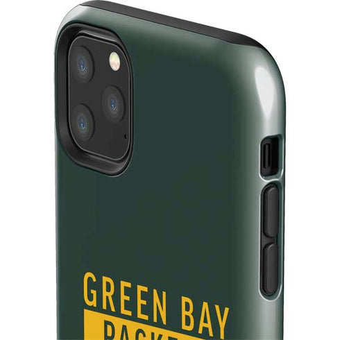 NFL Green Bay Packers Green Performance Series iPhone 11 Pro Max Impact Case