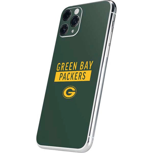 NFL Green Bay Packers Green Performance Series iPhone 11 Pro Skin