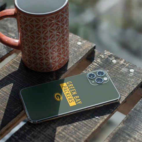 NFL Green Bay Packers Green Performance Series iPhone 11 Pro Skin