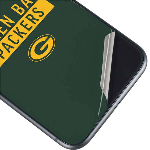 NFL Green Bay Packers Green Performance Series iPhone 11 Skin