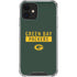 NFL Green Bay Packers Green Performance Series iPhone 12 Clear Case