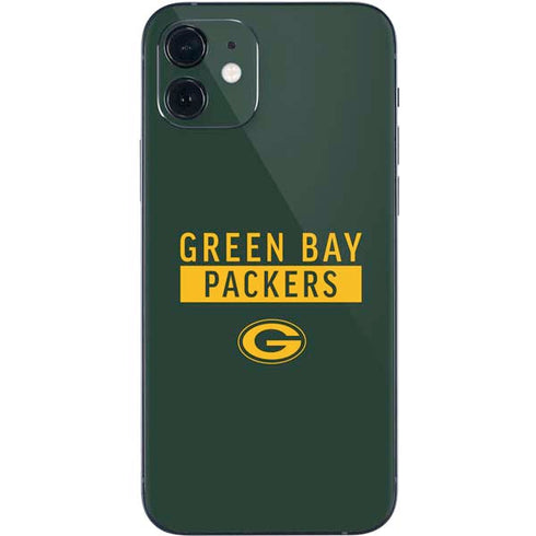 NFL Green Bay Packers Green Performance Series iPhone 12 Mini Skin