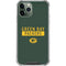 NFL Green Bay Packers Green Performance Series iPhone 12 Pro Max Clear Case