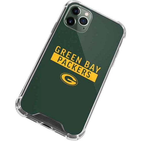 NFL Green Bay Packers Green Performance Series iPhone 12 Pro Max Clear Case