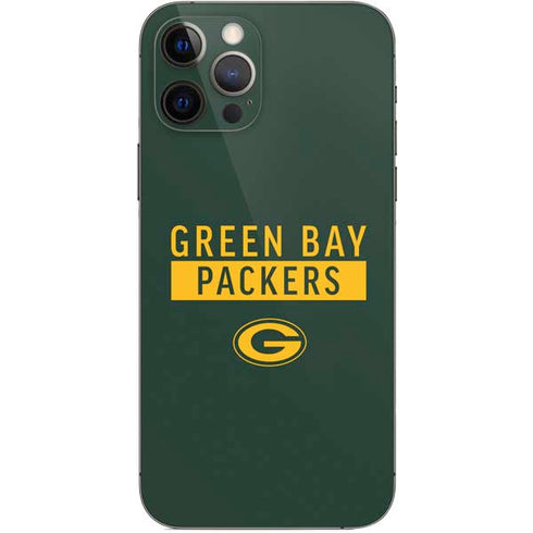 NFL Green Bay Packers Green Performance Series iPhone 12 Pro Skin