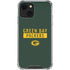 NFL Green Bay Packers Green Performance Series iPhone 13 Clear Case
