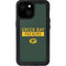 NFL Green Bay Packers Green Performance Series iPhone 13 Mini Waterproof Case