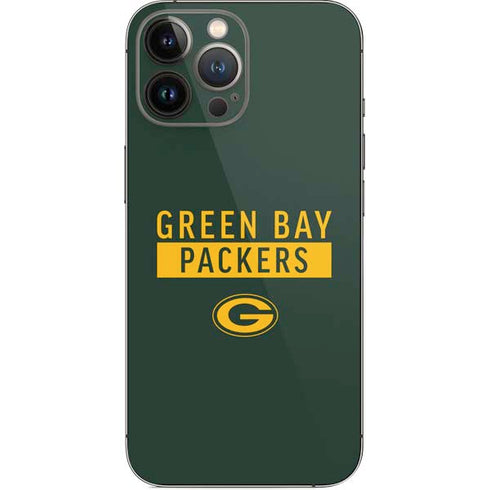 NFL Green Bay Packers Green Performance Series iPhone 13 Pro Max Skin