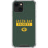 NFL Green Bay Packers Green Performance Series iPhone 14 Plus Clear Case