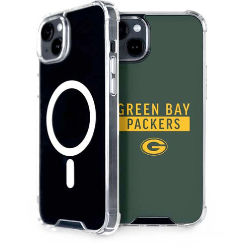 NFL Green Bay Packers Green Performance Series iPhone 15 Plus MagSafe Case