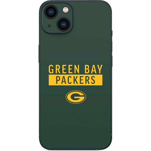 NFL Green Bay Packers Green Performance Series iPhone 15 Plus Skin