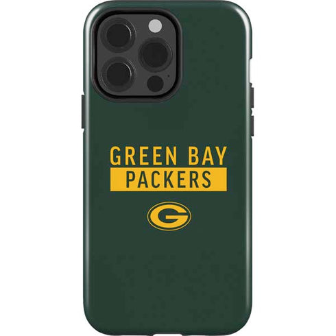 NFL Green Bay Packers Green Performance Series iPhone 15 Pro Impact Case