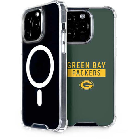 NFL Green Bay Packers Green Performance Series iPhone 14 Pro MagSafe Case
