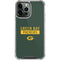 NFL Green Bay Packers Green Performance Series iPhone 14 Pro Max Clear Case