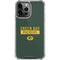 NFL Green Bay Packers Green Performance Series iPhone 15 Pro Max Clear Case