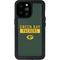 NFL Green Bay Packers Green Performance Series iPhone 14 Pro Max Waterproof Case