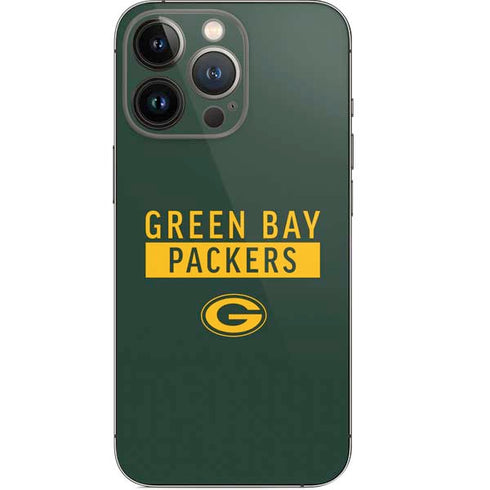 NFL Green Bay Packers Green Performance Series iPhone 14 Pro Skin