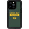 NFL Green Bay Packers Green Performance Series iPhone 14 Pro Waterproof Case