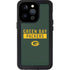 NFL Green Bay Packers Green Performance Series iPhone 14 Pro Waterproof Case