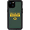 NFL Green Bay Packers Green Performance Series iPhone 15 Plus Waterproof Case