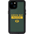 NFL Green Bay Packers Green Performance Series iPhone 15 Plus Waterproof Case