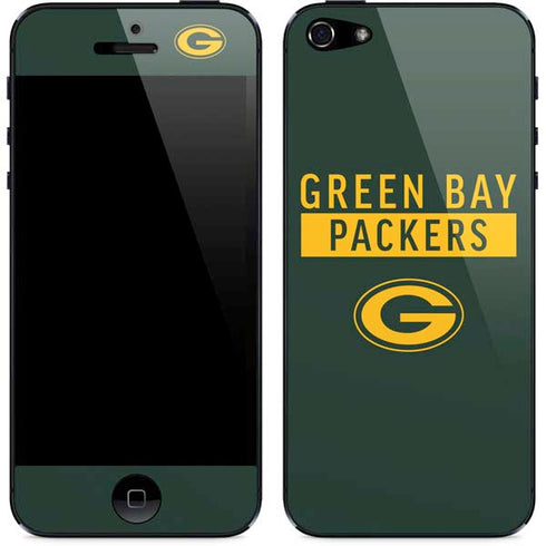 NFL Green Bay Packers Green Performance Series iPhone 5/5s/5SE Skin