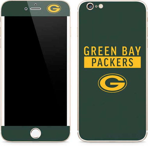NFL Green Bay Packers Green Performance Series iPhone 6/6s Plus Skin