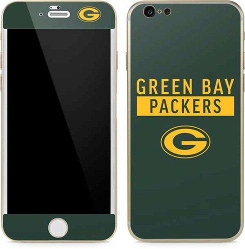 NFL Green Bay Packers Green Performance Series iPhone 6/6s Skin