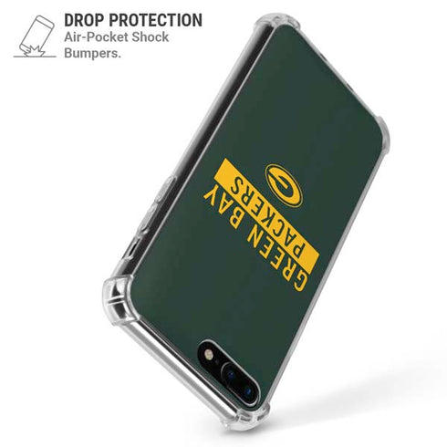 NFL Green Bay Packers Green Performance Series iPhone 7/8 Plus Clear Case