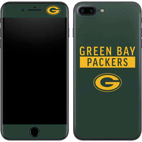 NFL Green Bay Packers Green Performance Series iPhone 8 Plus Skin