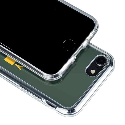 NFL Green Bay Packers Green Performance Series iPhone SE (2nd & 3rd Gen) Clear Case