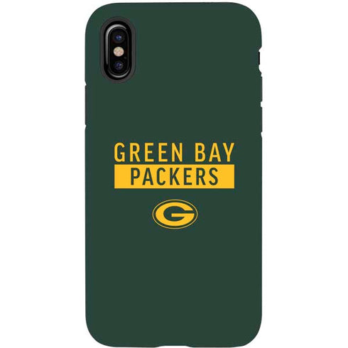 NFL Green Bay Packers Green Performance Series iPhone X Pro Case