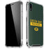 NFL Green Bay Packers Green Performance Series iPhone XR Clear Case