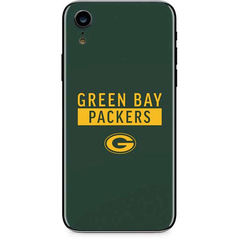 NFL Green Bay Packers Green Performance Series iPhone XR Skin