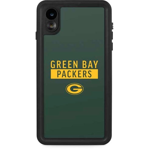 NFL Green Bay Packers Green Performance Series iPhone XR Waterproof Case