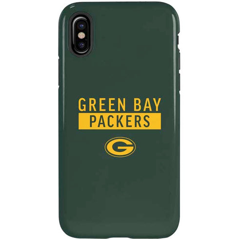 NFL Green Bay Packers Green Performance Series iPhone XS Pro Case