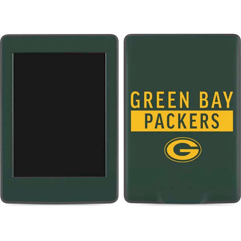 NFL Green Bay Packers Green Performance Series Amazon Kindle Skin