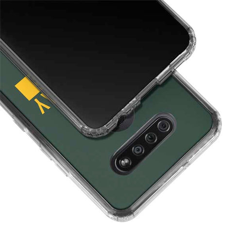 NFL Green Bay Packers Green Performance Series LG K51/Q51 Clear Case