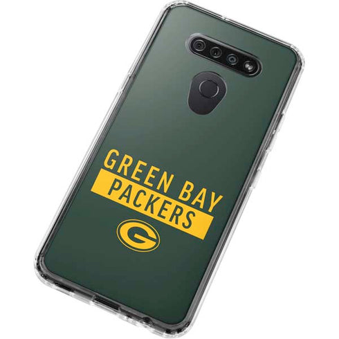 NFL Green Bay Packers Green Performance Series LG K51/Q51 Clear Case