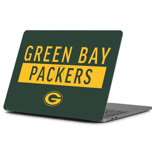 NFL Green Bay Packers Green Performance Series Apple MacBook Pro 13-inch Skin