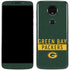 NFL Green Bay Packers Green Performance Series Moto E5 Plus Skin