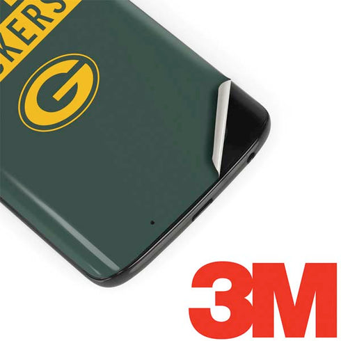 NFL Green Bay Packers Green Performance Series Moto G6 Skin