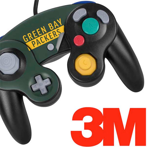 NFL Green Bay Packers Green Performance Series Nintendo GameCube Controller Skin