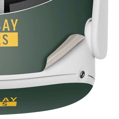 NFL Green Bay Packers Green Performance Series Oculus Quest 2 Skin