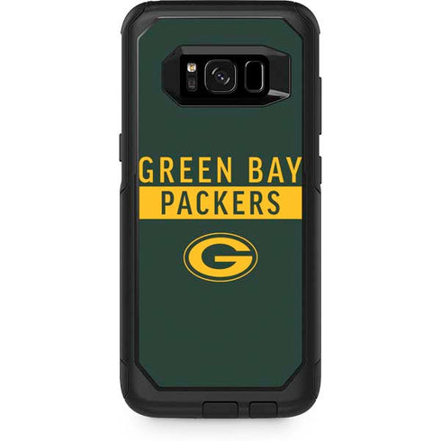 NFL Green Bay Packers Green Performance Series Otterbox Commuter Galaxy Skin