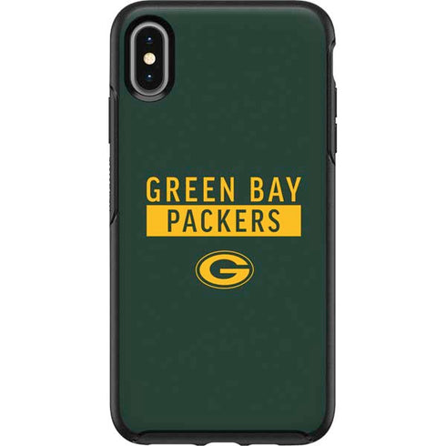 NFL Green Bay Packers Green Performance Series Otterbox Symmetry iPhone Skin