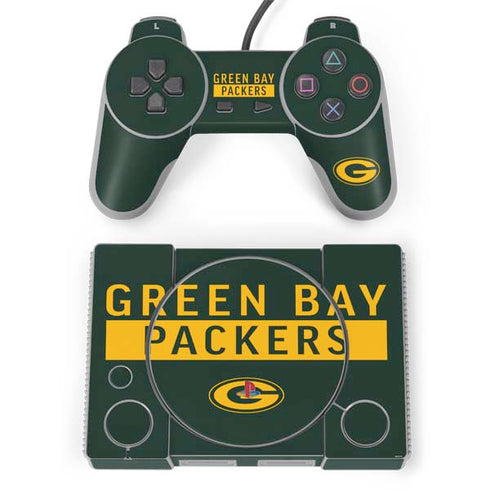NFL Green Bay Packers Green Performance Series PlayStation Classic Bundle Skin