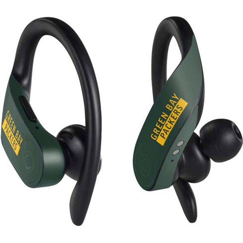NFL Green Bay Packers Green Performance Series PowerBeats Pro Skin