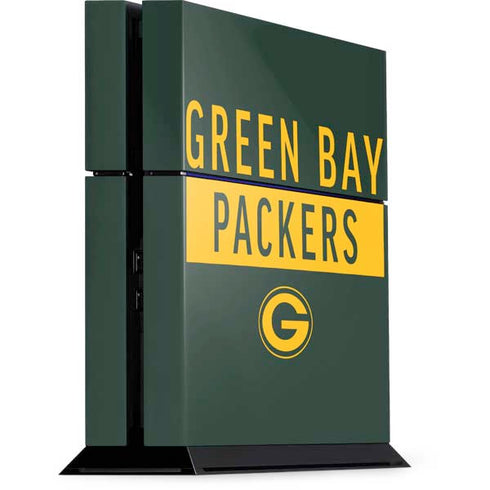 NFL Green Bay Packers Green Performance Series PS4 Console Skin