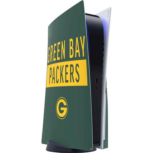 NFL Green Bay Packers Green Performance Series PS5 Console Skin